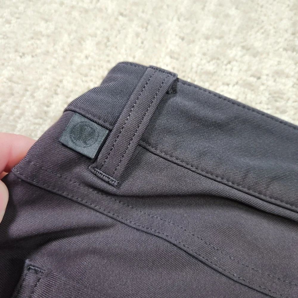 Lululemon Pants Men 31x34 ABC Slim Fit Performance Chino Black Golf Athleisure